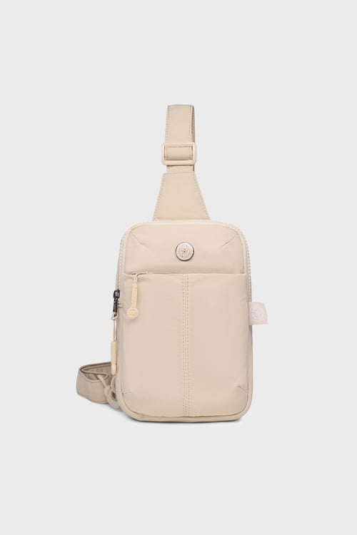 Smart Bags Logolu Ayarlanabilir Askılı Kadın Çanta 2022 3337 BEJ