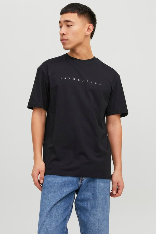 Star Pamuklu Relaxed Fit Bisiklet Yaka Erkek T Shirt 12234746 SİYAH