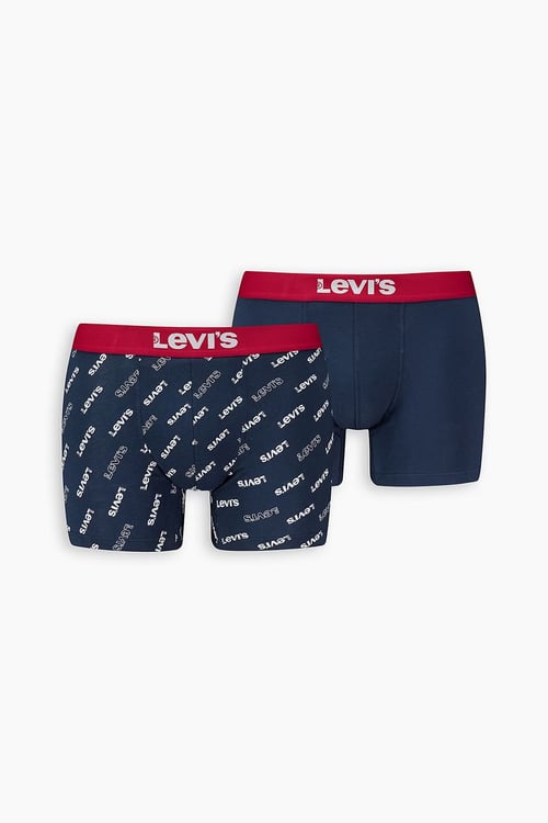 Streç Pamuklu 2 Pack Erkek Boxer 37149-0973 LACİVERT