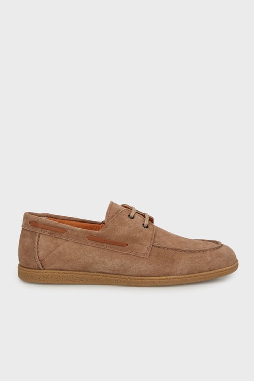 Süet Deri Loafer Erkek Ayakkabı 15221381W1 VİZON
