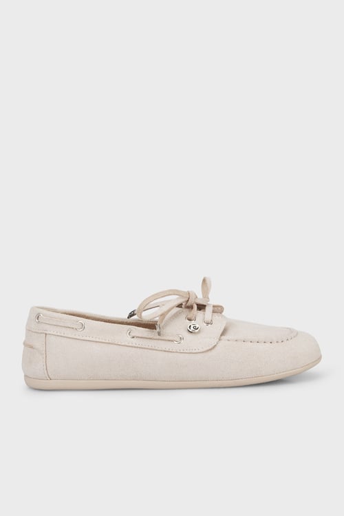 Süet Loafer Kadın Ayakkabı PC56300 BEJ