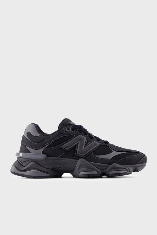 Süet Logolu Sneaker Unisex Ayakkabı U906079E SİYAH