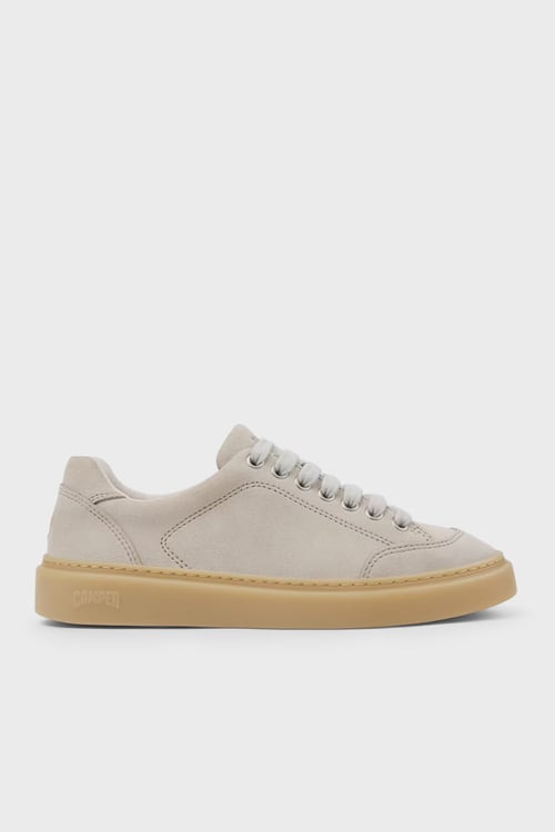 Süet Sneaker Kadın Ayakkabı K201907-003 BEJ