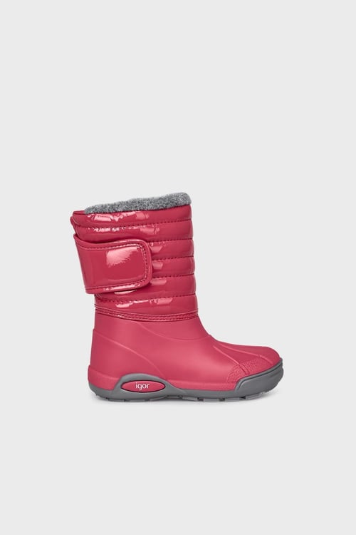 Topo Ski Su Geçirmez Unisex Çocuk Yağmur Çizmesi W10168 FUŞYA