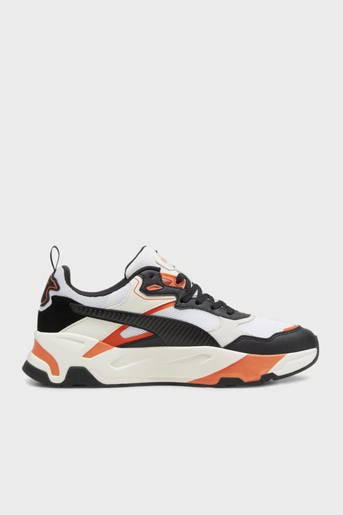 Trinity Logolu Kalın Tabanlı Sneaker Erkek Ayakkabı 38928936 BEYAZ-SİYAH