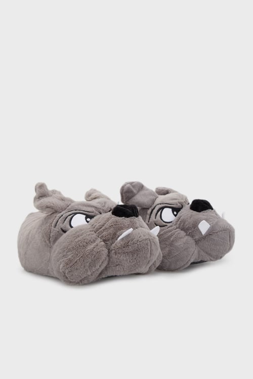 Tw Cane Sessiz Taban Kadın Panduf AA0620 GRİ