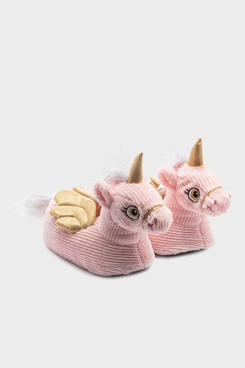 Tw Lio Sessiz Taban Hayvanlı Kadın Panduf EE0560 PEMBE