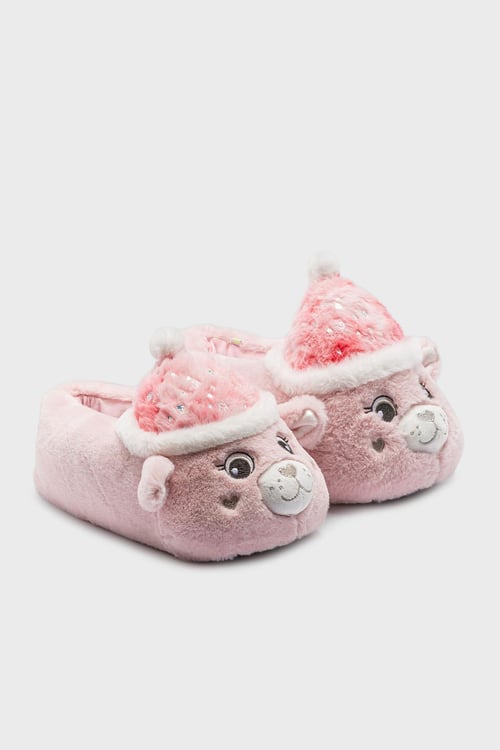 Twigy Tw Roza Sessiz Tabanlı Hayvan Figürlü Bayan Panduf GG0555 PEMBE