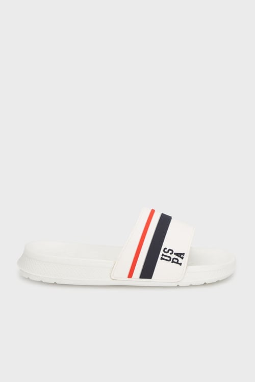 U.S. Polo Assn Logolu Erkek Terlik RONA 5FX BEYAZ
