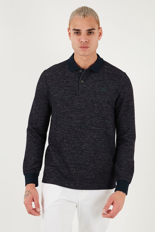 U.S. Polo Regular Fit Logolu Erkek Sweat G081SZ0822226326 LACİVERT