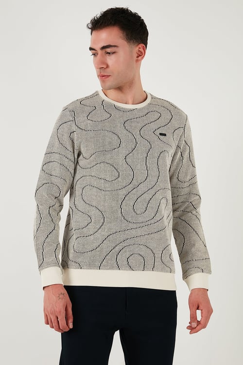 U.S. Polo Pamuklu Regular Fit Bisiklet Yaka Erkek Sweat G081SZ0822239321 SİYAH
