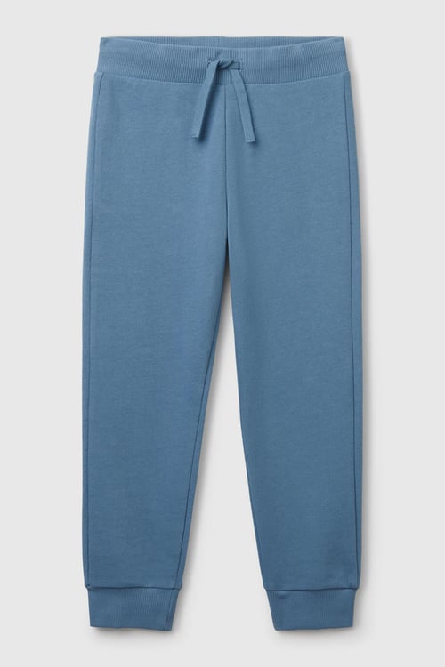 United Colors Of Benetton Pamuklu Regular Fit Normal Bel Lastikli Paça Erkek Çocuk Eşofman Altı 3J68CF01P PETROL
