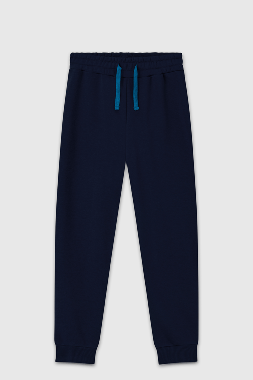 United Colors Of Benetton Pamuklu Regular Fit Logolu Erkek Çocuk Eşofman Altı BNTB23336 LACİVERT