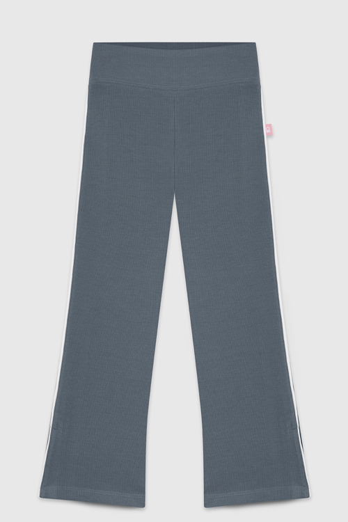 United Colors Of Benetton Regular Fit Lastikli Bel Bol Paça Kız Çocuk Tayt BNTG23310 MAVİ-ANTRASİT