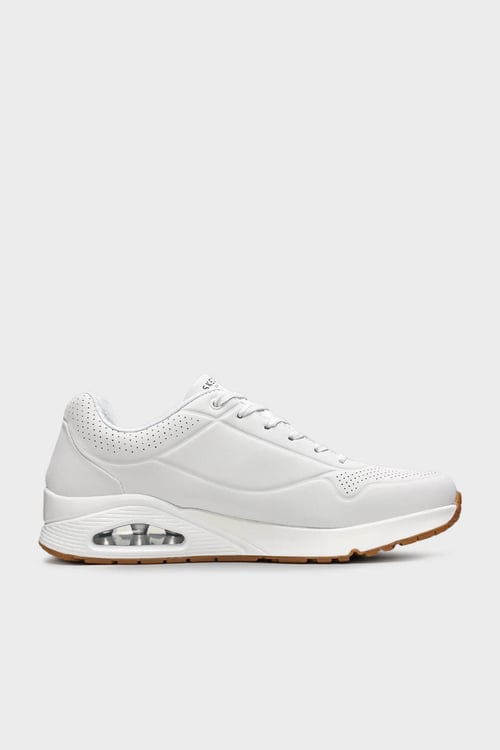 Uno Memory Foam Sneaker Erkek Ayakkabı 52458 WHT BEYAZ