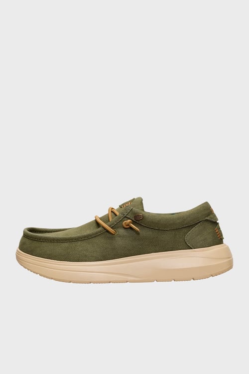 Wally Comf Worn Twill Makosen Erkek Ayakkabı 45113-3BN HAKİ