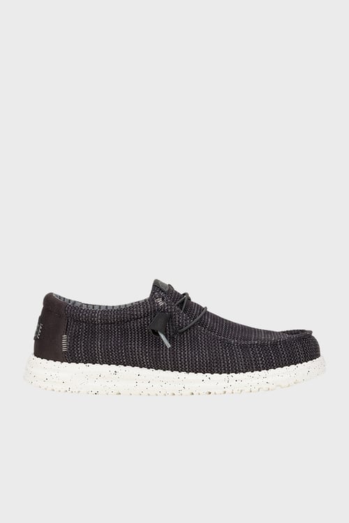 Wally Stretch Sox Logolu Casual Erkek Ayakkabı 41898-066 SİYAH-BEYAZ