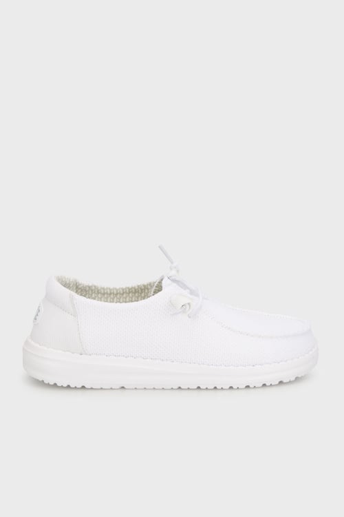 Wendy Stretch Sox Logolu Günlük Kadın Ayakkabı 41878-100 BEYAZ