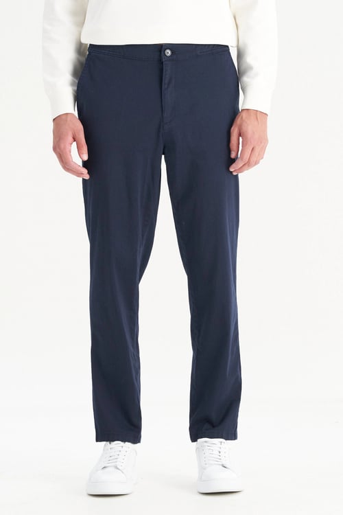 Wrangler Pamuklu Normal Bel Dar Paça Erkek Pantolon WM01200001 411 LACİVERT
