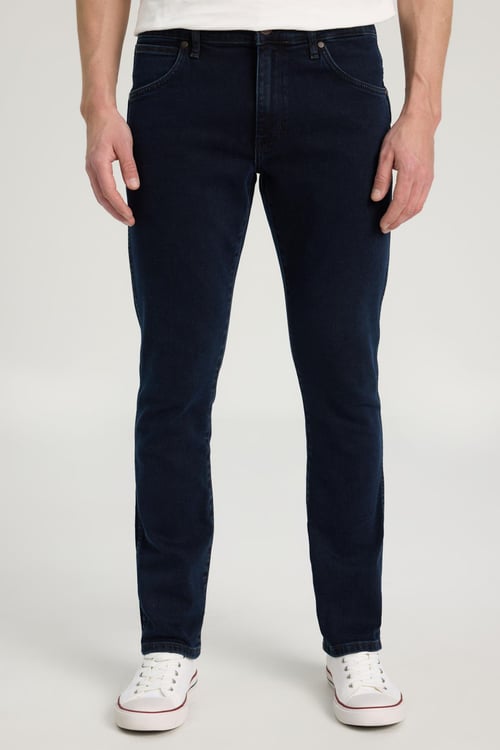 Wrangler Pamuklu Slim Fit Düşük Bel Dar Paça Jeans Erkek Kot Pantolon W18SLR 26I ASFALT