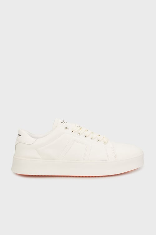Zeus Logolu Deri Sneaker Erkek Ayakkabı 112230227 BEYAZ