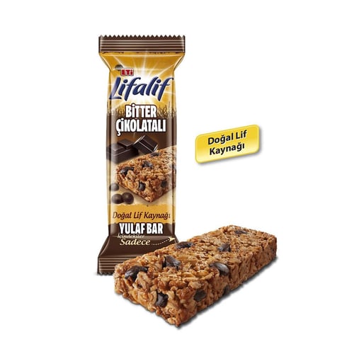 ETİ LİFALİF BİTTER ÇİKOLATALI YULAFLI BAR 35GR