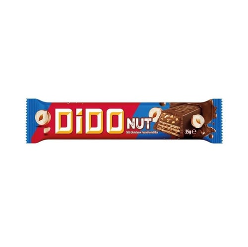 ÜLKER DİDO NUT FINDIKLI GOFRETLİ BAR 35GR
