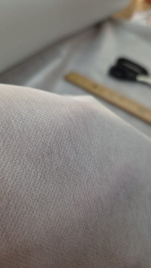 55gr Kağıt Tela 3mt Boy 90cm En, Beyaz Ultra Kalın Tela, Ütü ile Kolay Yapışır, Elbise, Çanta Telası