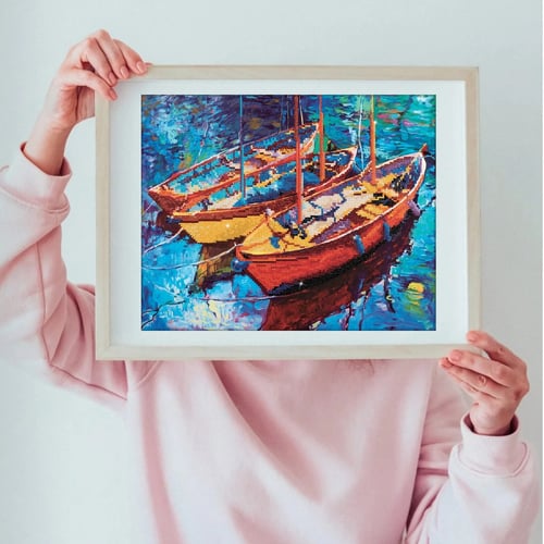 Diamond Dotz Düş Tekneleri – 47 x 38,1 cm