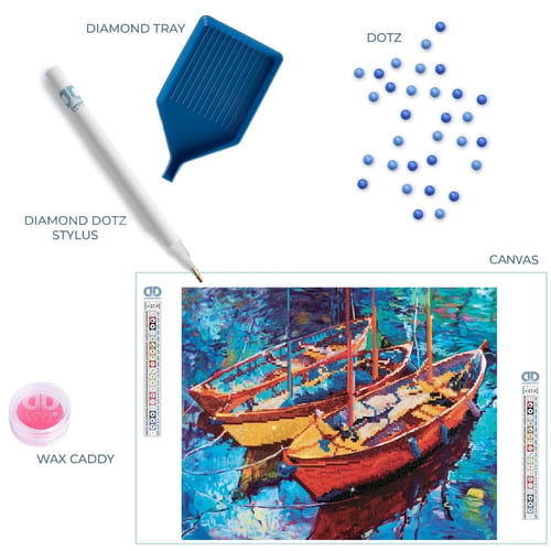Diamond Dotz Düş Tekneleri – 47 x 38,1 cm