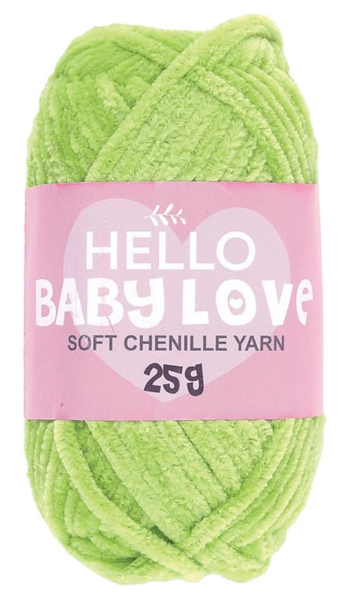 HELLO Baby Love Şönil İplik 25gr No::208
