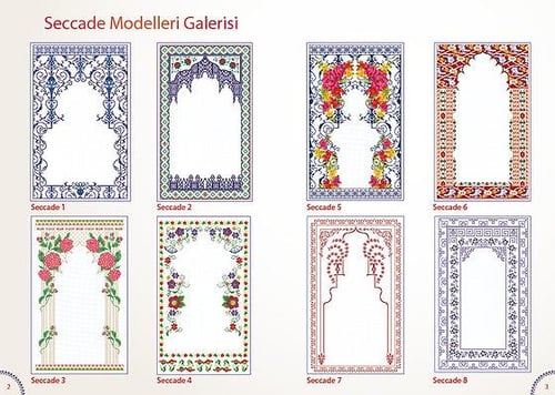KANAVİÇE SECCADE MODELLERİ 4