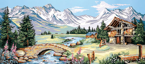 MARGOT GOBLEN 65X130CM - 173.3064 Herbert'ten Dağ Deresi