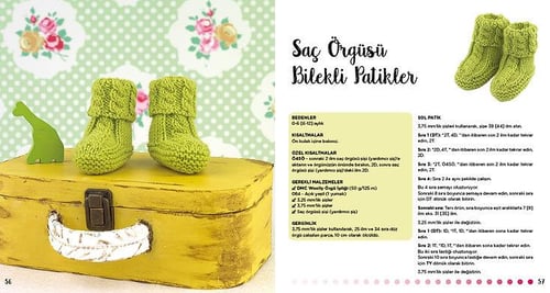 MİNİK ÖRGÜLER BEBEK PATİKLERİ