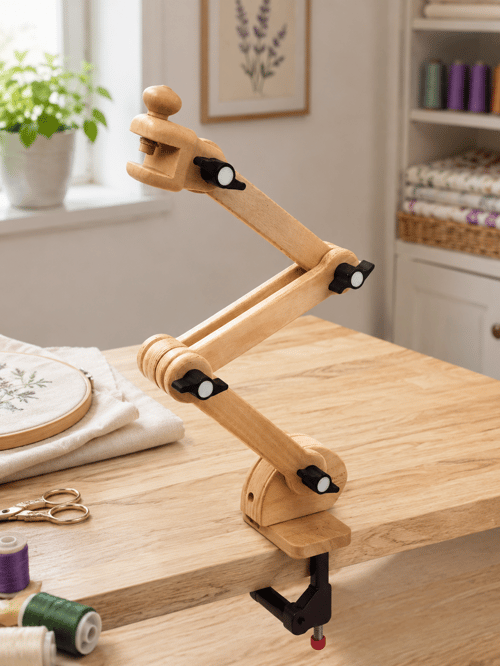 Nurge Masa Bağlantılı Kasnak Standı, Klasik Başlık 8-16mm Kasnaklara Kadar Uyumlu 190-6