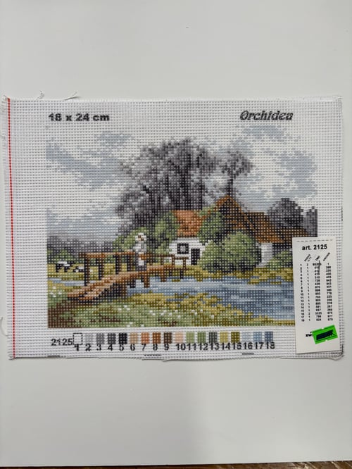 Orchidea Goblen 18x24