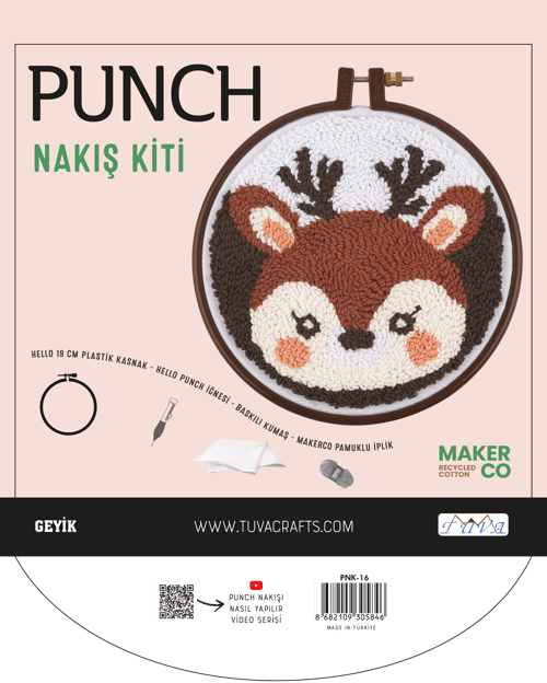 PUNCH NAKIŞ KİTİ-GEYİK