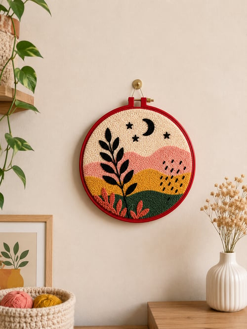 Punch Seti Başlangıç Kiti, Punch Malzemeleri Kiti, Hobi Kiti Tam Set