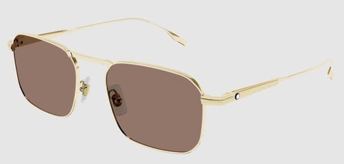 Mont Blanc MB 0218S 002 .53 Erkek Güneş Gözlüğü