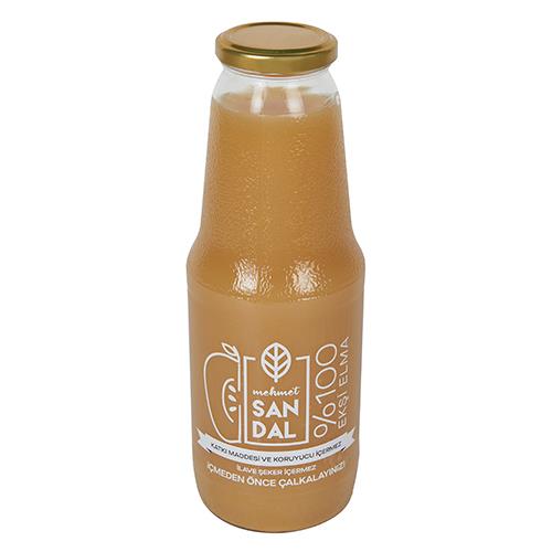 %100 Ekşi Elma Suyu (1000 ml) Mehmet Sandal