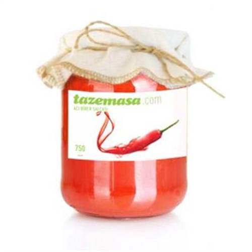 Köy Acı Biber Salçası Cam, Yenice / Çanakkale (720 gr)