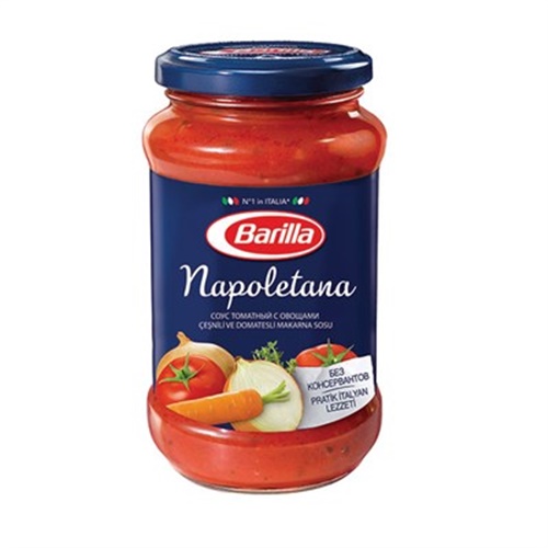 Barilla Napoletana Makarna Sos (400 gr) 