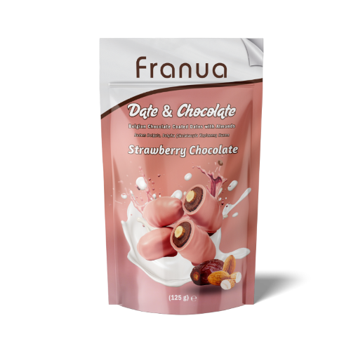 Franua Date & Chocolate Strawberry Chocolate (125 Gr) Franua