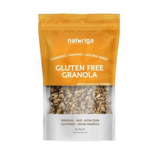 Glutensiz Granola Zerdeçal (250 Gr) Naturiga