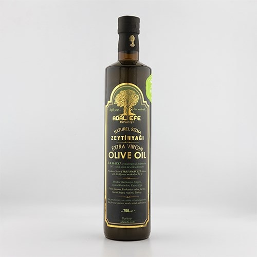 İlk Hasat Naturel Sızma Zeytinyağı (750 ml) Adalı Efe