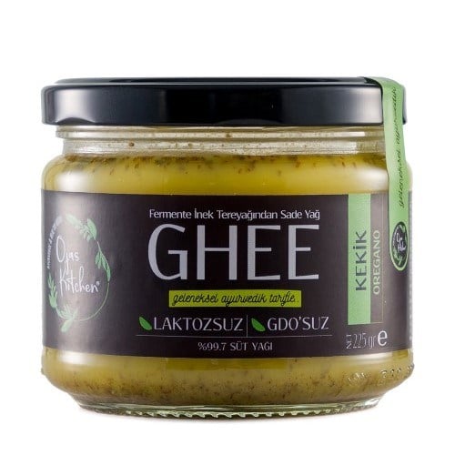 Kekikli Ghee Sade Yağ (225 gr) Ojas Kitchen