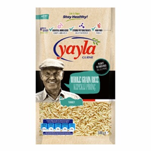 Kepekli Pirinç (500 gr) Yayla Gurme