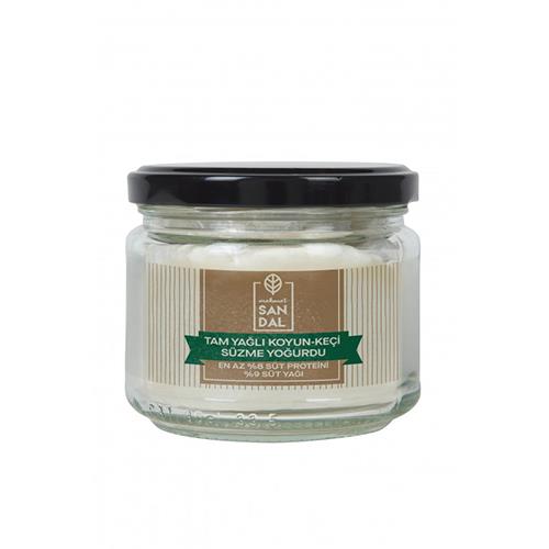 Koyun-Keçi Süzme Yoğurt (250 gr) Mehmet Sandal