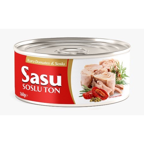 Kuru Domates Soslu Ton Balık (160 gr) Sasu