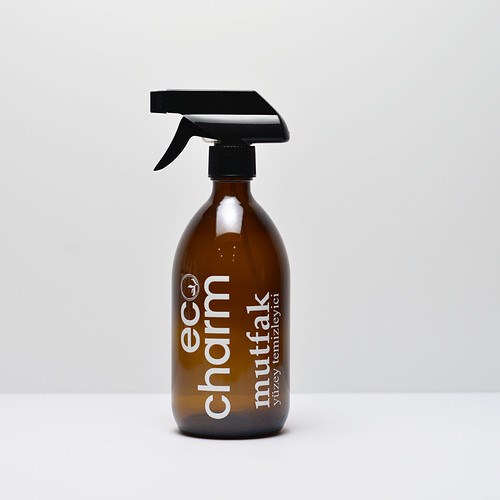 Mutfak Yüzey Temizleme Sprey Şişesi (500 ml) EcoCharm
